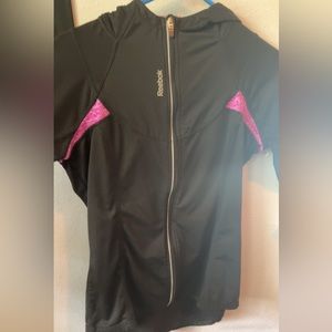 Reebok zip up sweatshirt